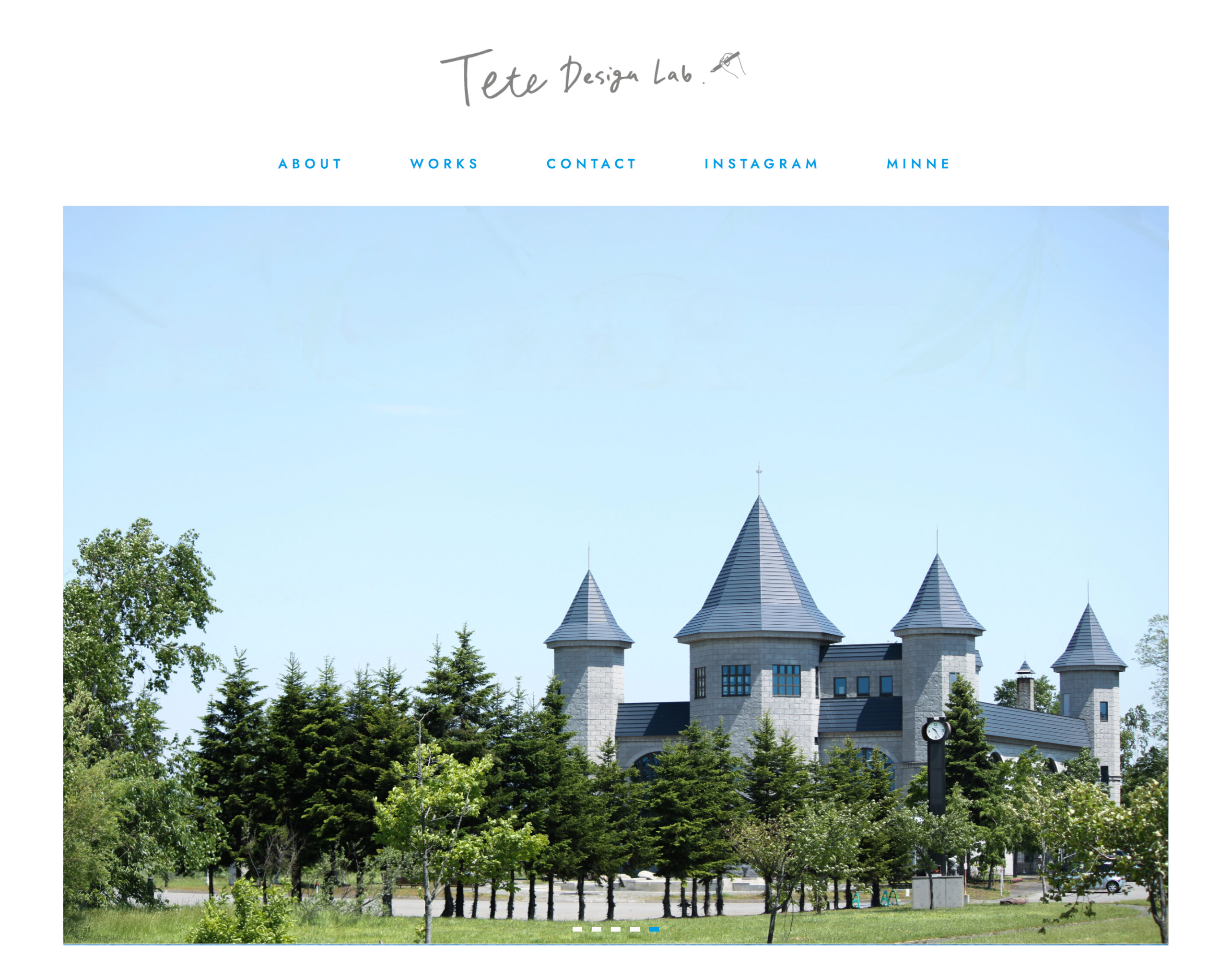 Tete Deign Labさまのホームページ制作
