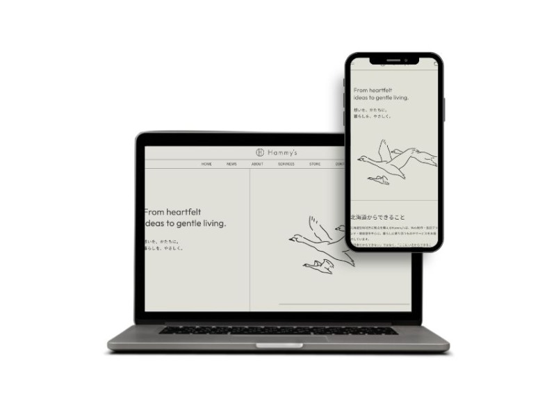 Hammy's公式サイトをリニューアルしました